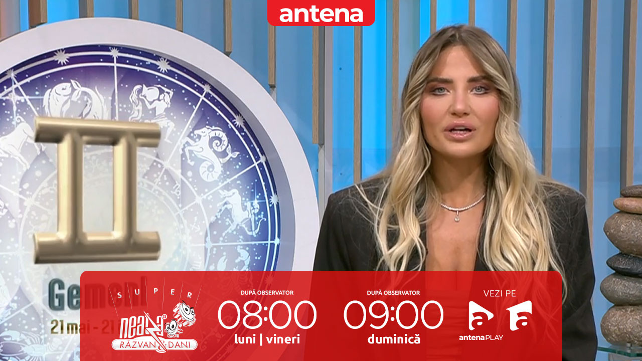 Super Neatza, 24 noiembrie 2025. Horoscopul Zilei cu Adina Moraru: Gemenii pot lămuri o situație financiară