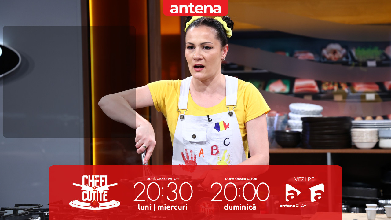 Chefi la cuțite | Sezonul 16, 24 noiembrie 2025. Andra Elena Geaburu, concurenta care le-a atras atenția chefilor cu vestimenția sa!