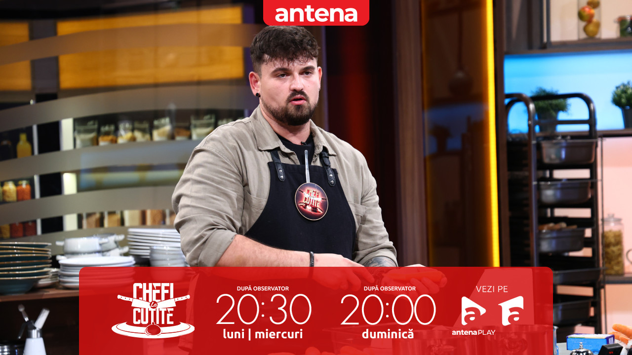 Chefi la cuțite | Sezonul 16, 24 noiembrie 2025. Bogdan Panaite, despre experiența de la un hotel din Anglia: A trebuit să culeg măcriș pentru 200 de porții de cheescake!