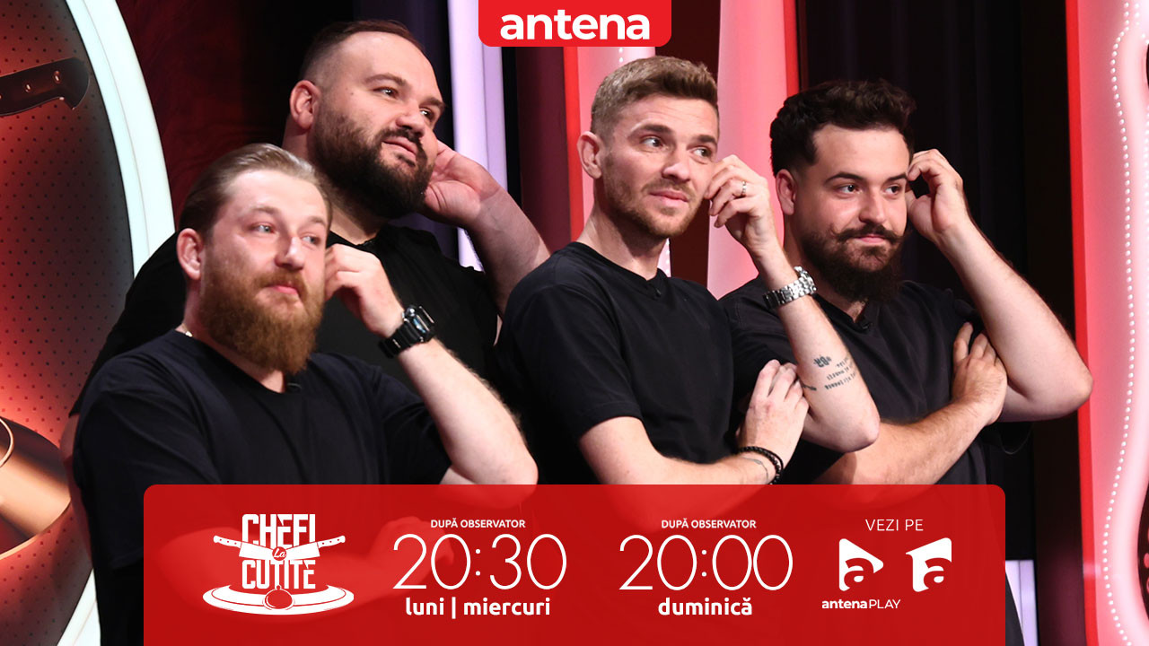 Chefi la cuțite | Sezonul 16, 1 decembrie 2025. Dragoș Porumb, Liviu Florin, Ștef Alexandru și Răzvan Bercea au realizat o premieră! Ce au făcut