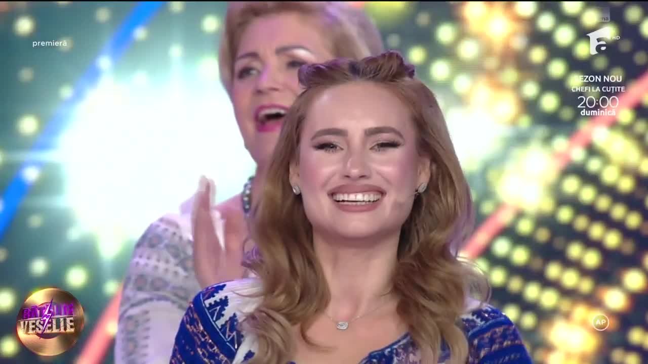 Bătălie pe veselie, 1 decembrie 2025. Emilia Dorobanțu cântă piesa Vreau să sparg paharul