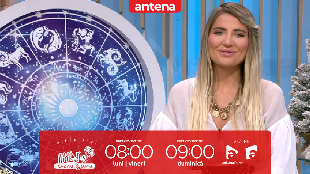 Super Neatza, 1 decembrie 2025. Horoscopul zilei cu Adina Moraru: Gemenii pun accentul pe relația de cuplu și parteneriate