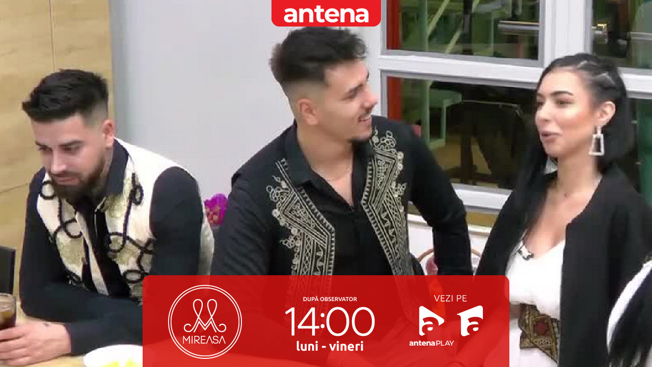 Mireasa sezonul 12, 1 decembrie 2025. Lavinia a observat că Adin se uită după alte fete!