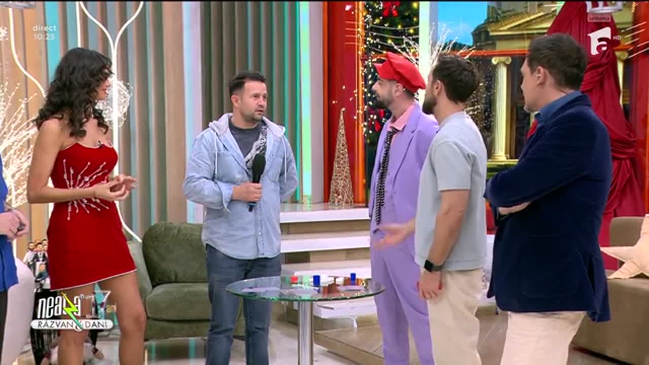Super Neatza, 5 decembrie 2025. Moment plin de umor! Magicianul Robert Tudor este parodiat de Radu Bucalae