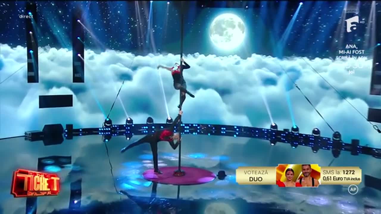 The Ticket, Sezonul 1, 6 decembrie 2025. Duo Romance, moment pasional la înălțime! Cum a reacționat juriul