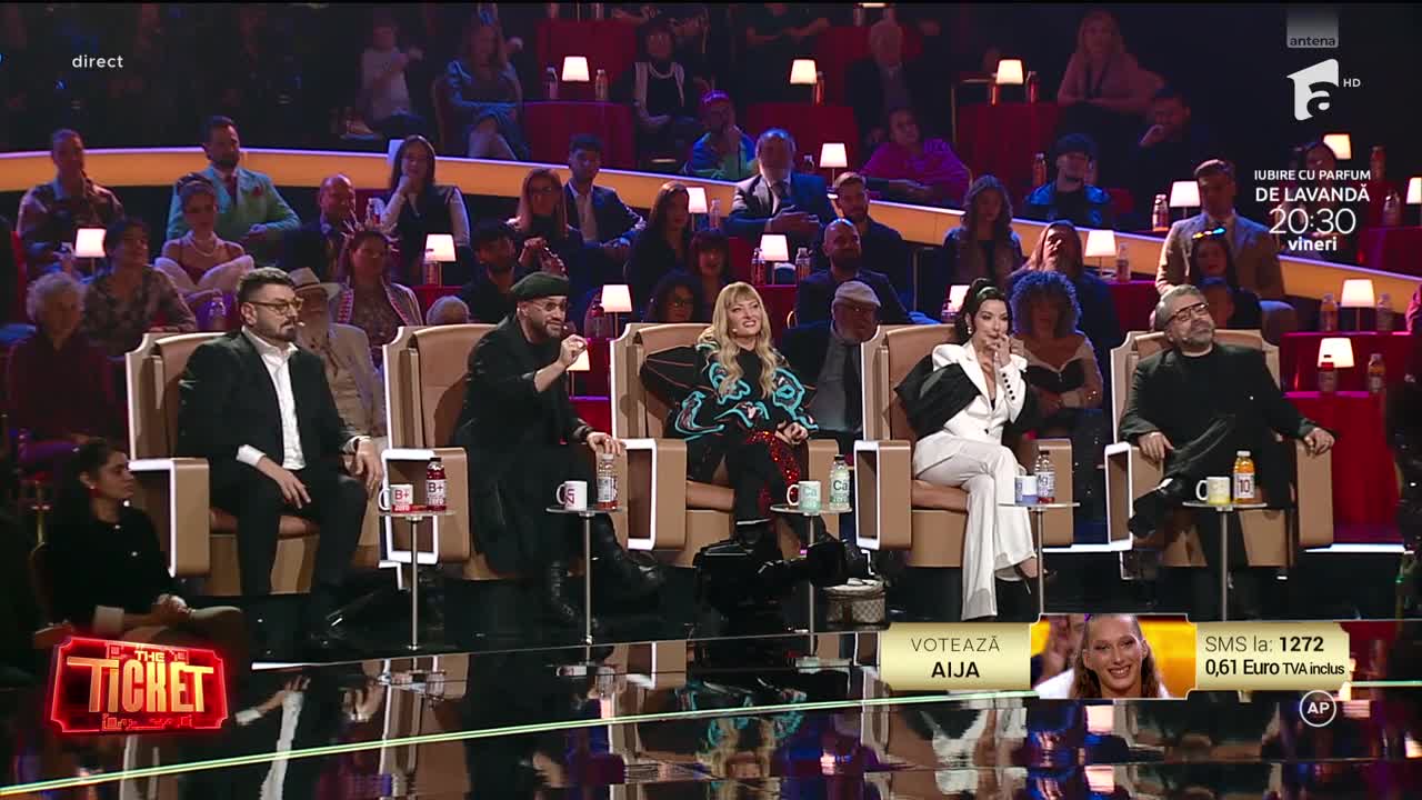 The Ticket, Sezonul 1, 6 decembrie 2025. Aija Tahera, moment de acrobație aeriană în finală