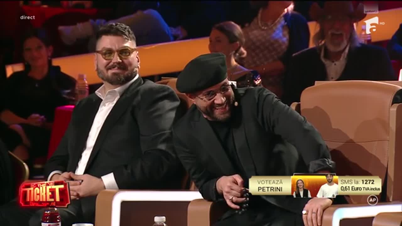 The Ticket, Sezonul 1, 6 decembrie 2025. The Petrini's,cel mai tare dans contemporan! Cum a reacționat juriul