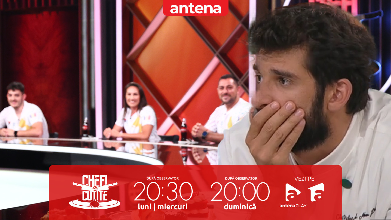 Chefi la cuțite | Sezonul 16, 8 decembrie 2025. Emoții uriașe la jurizare! Echipele, în fața verdictului dat de Fabrica de Campioni