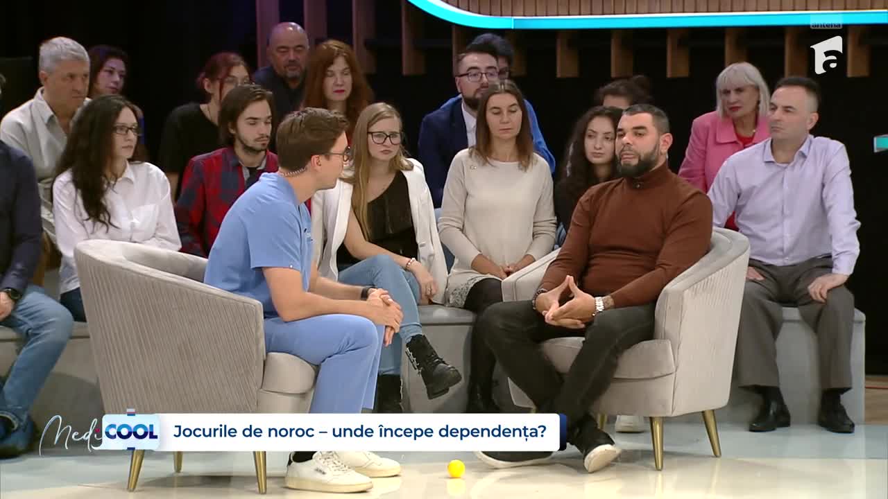 Medicool sezonul 9, 10 decembrie 2025. Cum începe dependența de jocuri de noroc? Remus Iosub, mărturie dură: „Mi-am distrus toate relațiile”