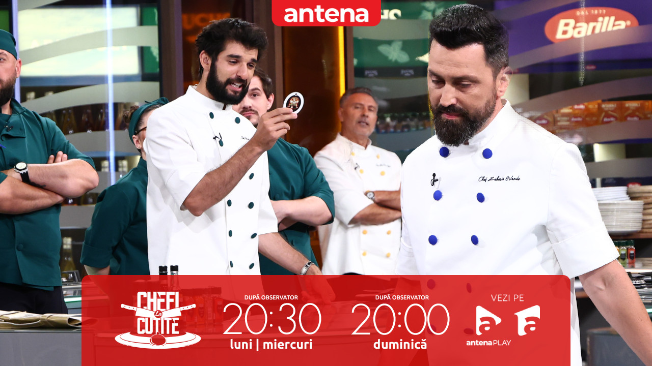 Chefi la cuțite | Sezonul 16, 10 decembrie 2025. S-a iscat bătălia amuletelor între chef Orlando și chef Richard! Doi concurenți din bootcamp au intrat în competiție