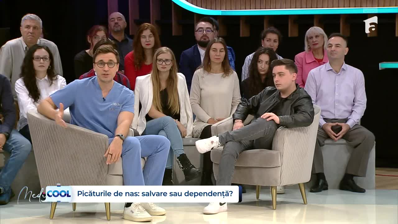 Medicool sezonul 9, 10 decembrie 2025. Dependența de picături de nas! Experiența lui Radu Țibulcă