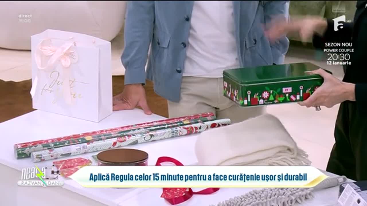 Super Neatza, 10 decembrie 2025. Idei de organizare pentru un decembrie fără stres