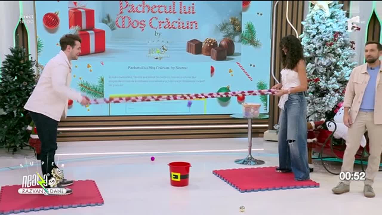 Super Neatza, 11 decembrie 2025. Concursul „Pachetul lui Moș Crăciun”! Ce a câștigat Nicoleta Pașcalău
