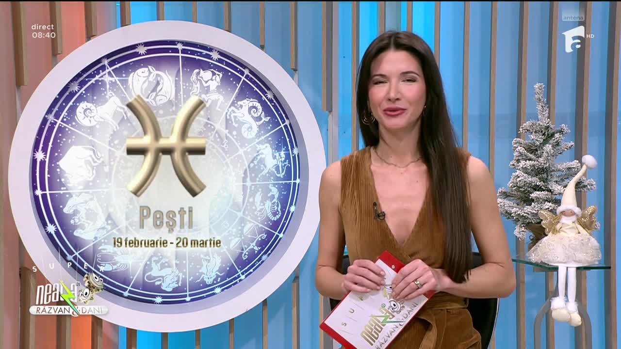 Super Neatza, 11 decembrie. Horoscopul Zilei cu Claudia Băcuță: Gemenii pot avea parte de discuții tensionate cu partenerul!
