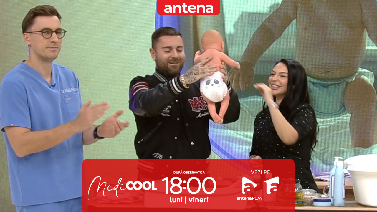 Medicool sezonul 9, 12 decembrie 2025. Francisca și TJ Miles, despre prima zi cu bebelușul acasă