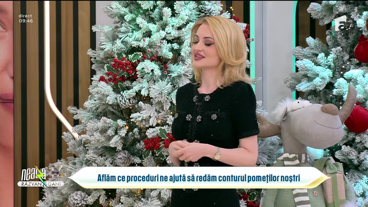 Super Neatza, 12 decembrie 2025. Cum să obții pomeți definiți și cu volum. Top proceduri de înfrumusețare