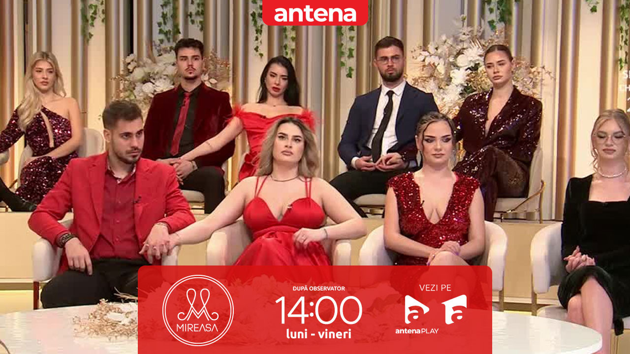 Mireasa sezonul 12, 12 decembrie 2025. Ce cupluri nu sunt văzute cu ochi buni de către cei din casă