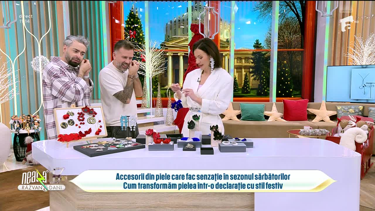 Super Neatza, 15 decembrie 2025. Cum transformăm pielea în accesorii festive