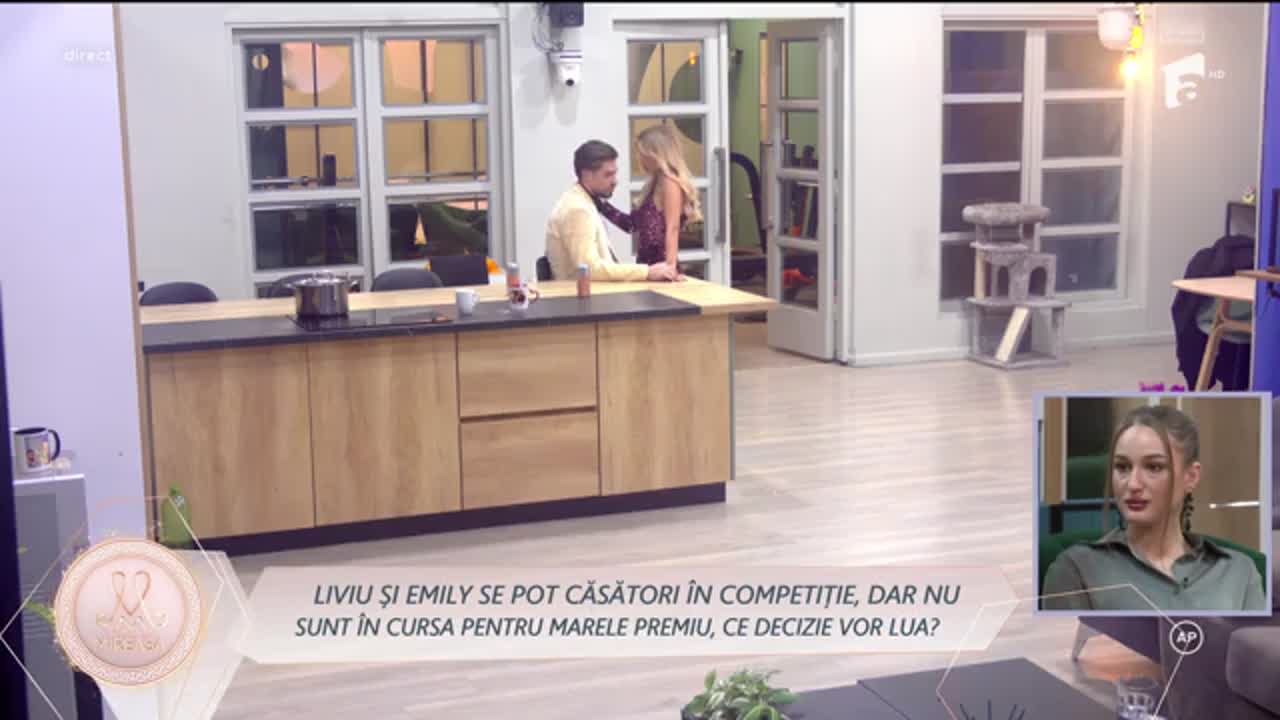 Mireasa sezonul 12, 15 decembrie 2025. Emily și Liviu au decis să se căsătorească în Finală: „Au căutat să ne destabilizeze”