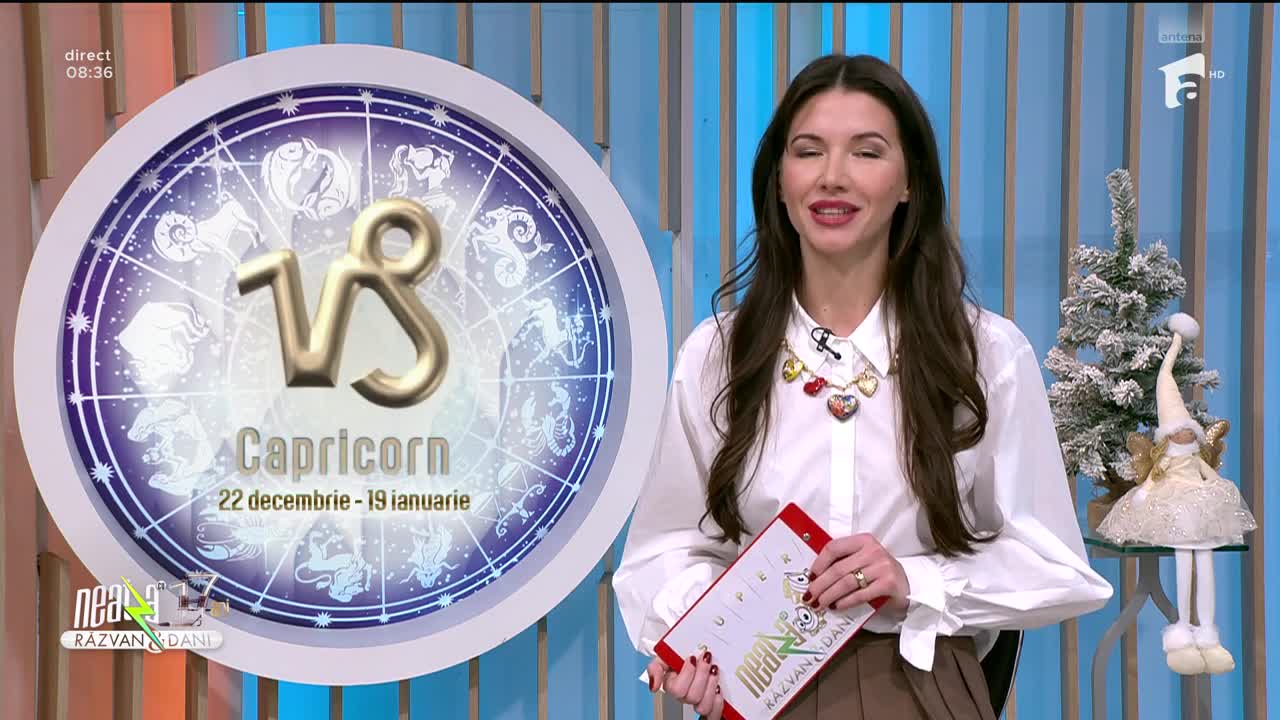 Super Neatza, 18 decembrie 2025. Horoscopul Zilei cu Claudia Băcuță: Racii trebuie să fie atenți la suprasolicitarea mentală