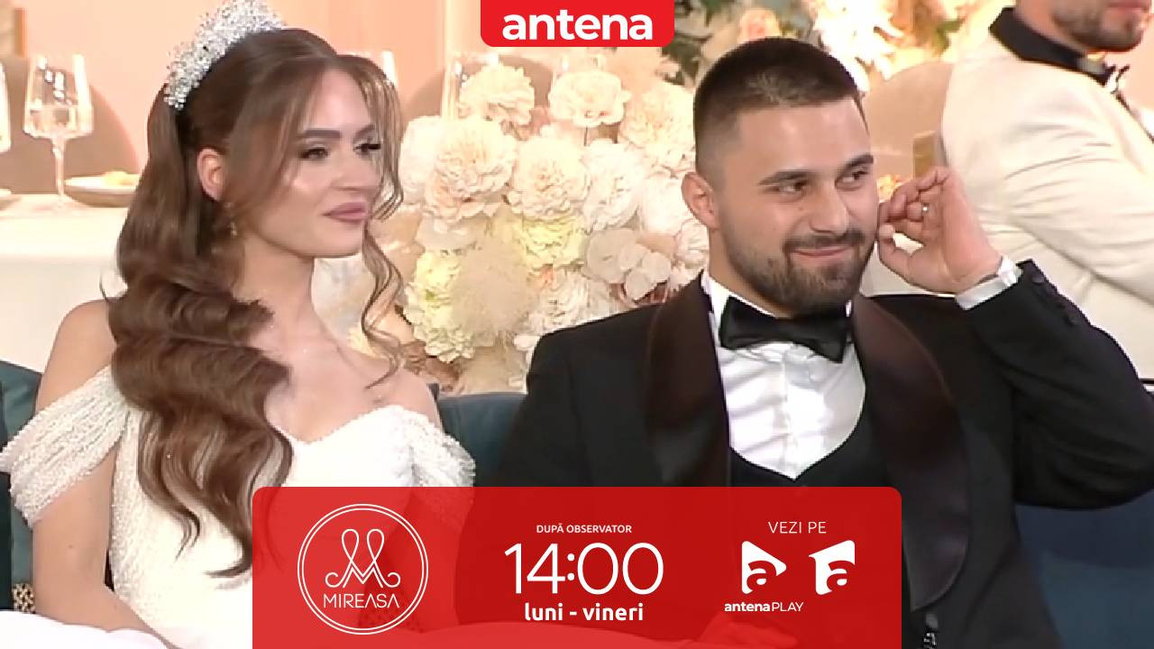 Mireasa sezonul 11, 19 decembrie 2025. Cununia civilă dintre Alex și Florina! Povestea lor de iubire