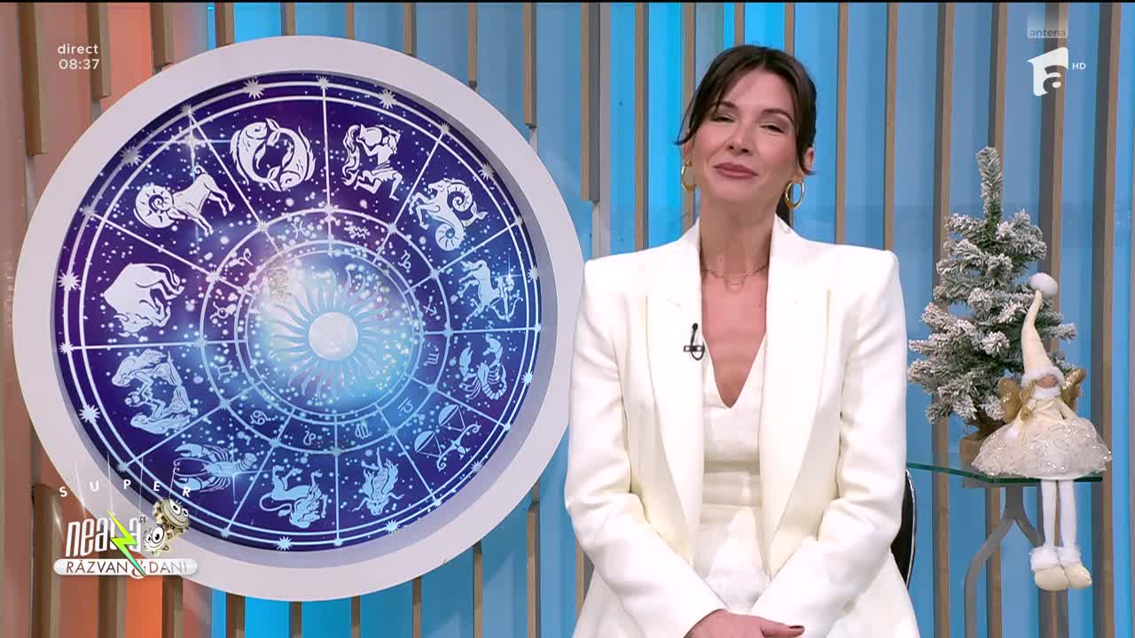 Super Neatza, 19 decembrie 2025. Horoscopul Zilei cu Claudia Băcuță: Un moment bun ca Berbecii să &icirc;și schimbe perspectiva