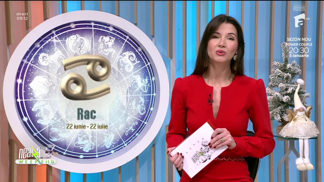 Super Neatza, 21 decembrie 2025. Horoscopul Zilei cu Claudia Băcuță: Racii simt frustrare față de un program sau un stil de viață