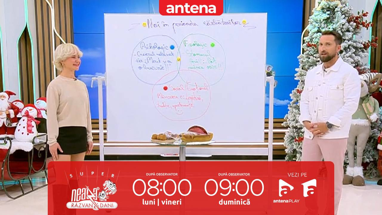 Super Neatza, 22 decembrie 2025. M&acirc;ncatul emoțional de sărbători. De ce apare și ce &icirc;l declanșează