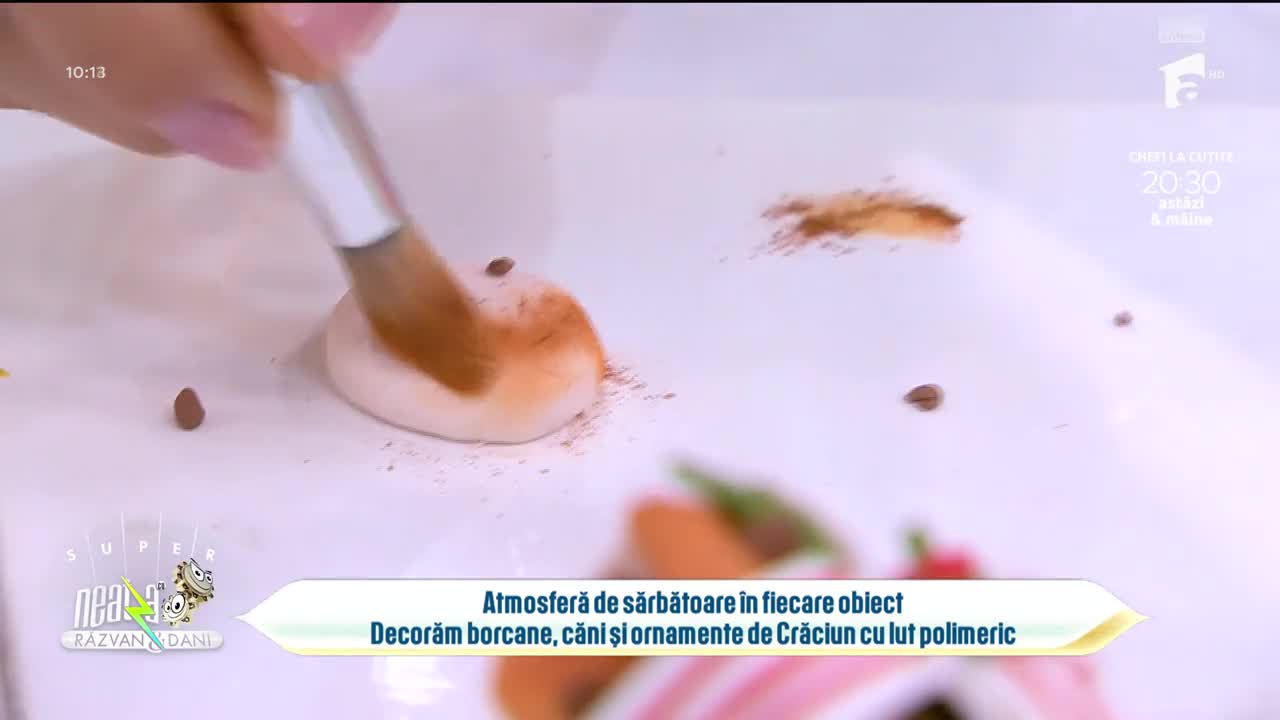 Super Neatza, 23 decembrie 2025. Decorațiuni de Crăciun din lut polimeric! Idei creative pentru acasă