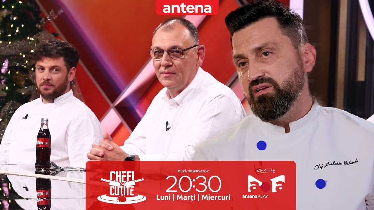 Finala Chefi la cuțite | Sezonul 16, 24 decembrie 2025. Starterele spectaculoase ale finaliștilor! Ce farfurie a fost pe placul degustătorilor