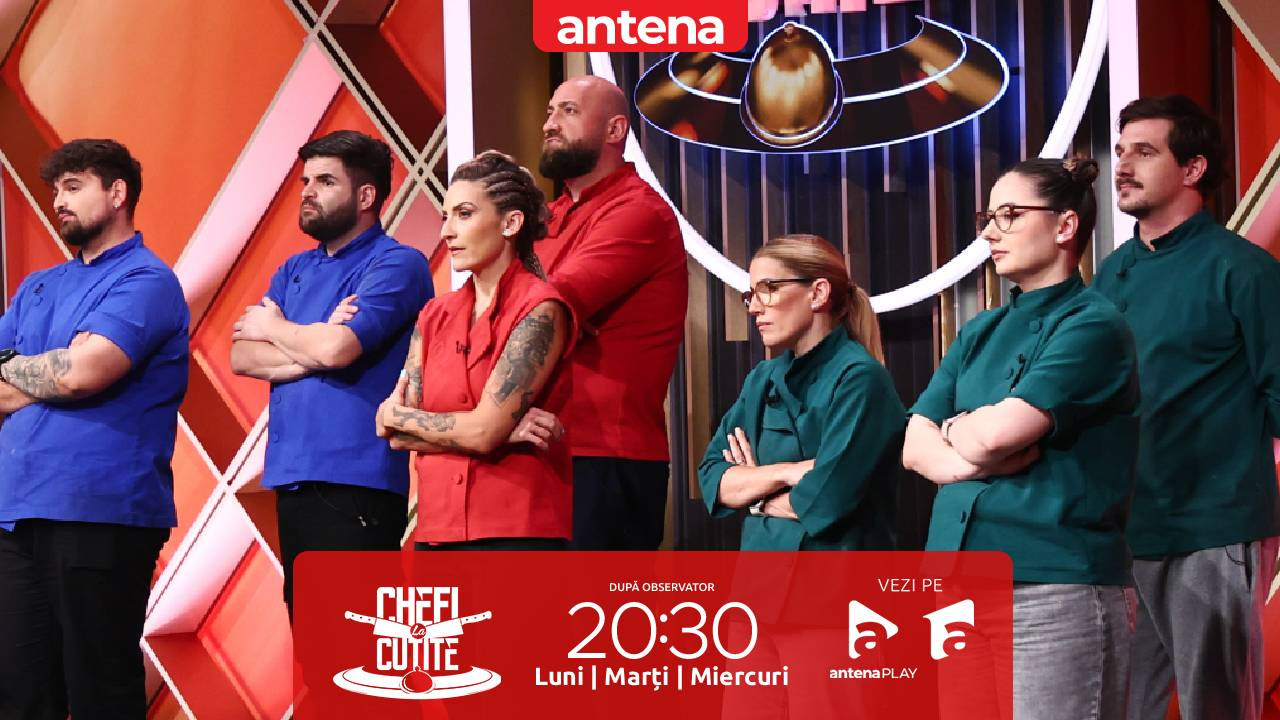 Finala Chefi la cuțite | Sezonul 16, 24 decembrie 2025. Lupta pentru trofeu continuă! Cine sunt cei patru finaliști