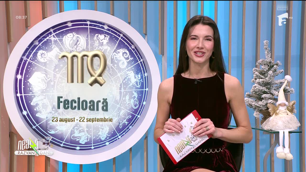 Super Neatza, 26 decembrie 2025. Horoscopul Zilei cu Claudia Băcuță: Vărsătorii &icirc;și pot reconfigura planurile financiare