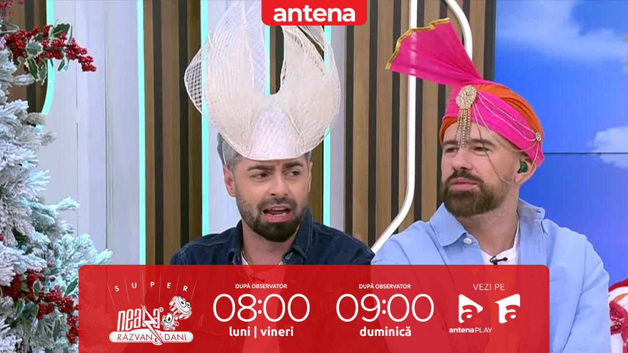 Neatza de Weekend, 28 decembrie 2025. Pălării cu personalitate pentru o petrecere