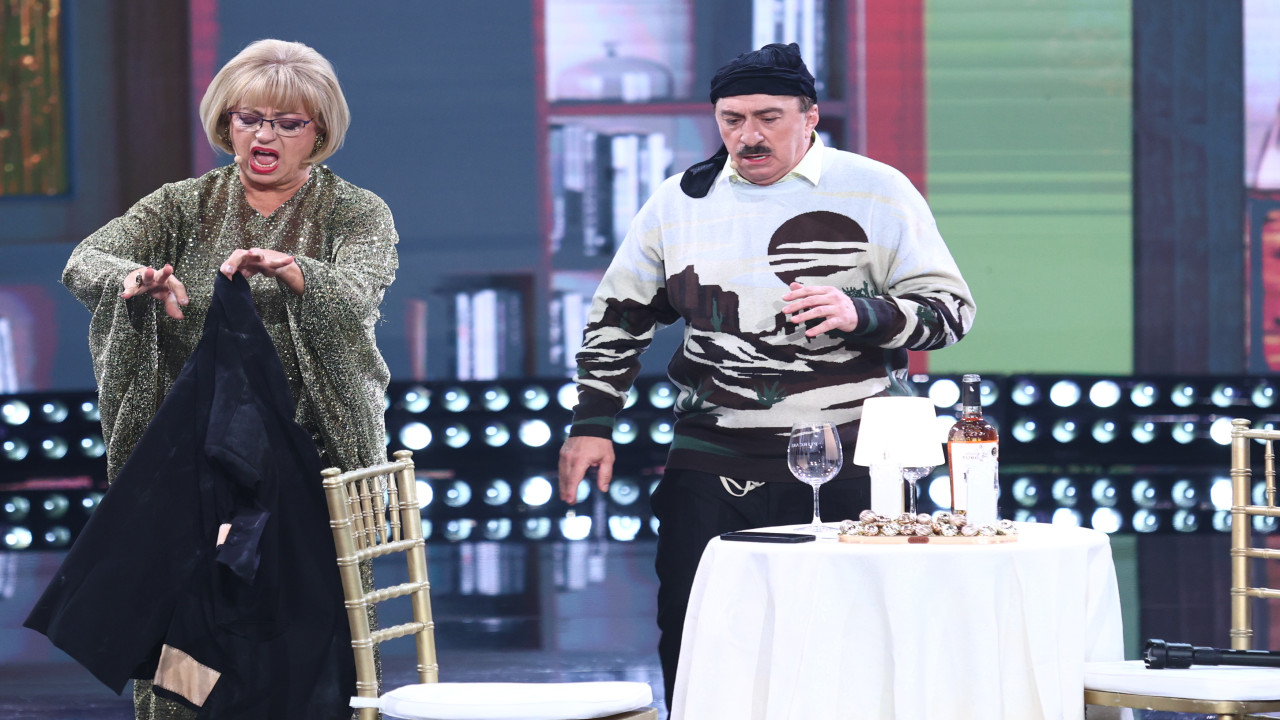 Revelionul cel mai neBUN 2026! Adriana Trandafir și Romică Țociu, cel mai tare moment umoristic