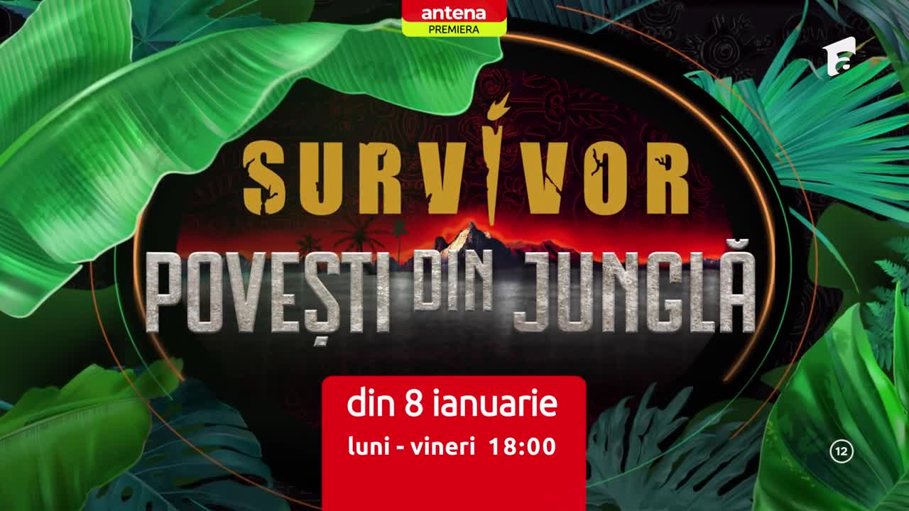 Survivor | Povești din junglă - Din 8 ianuarie