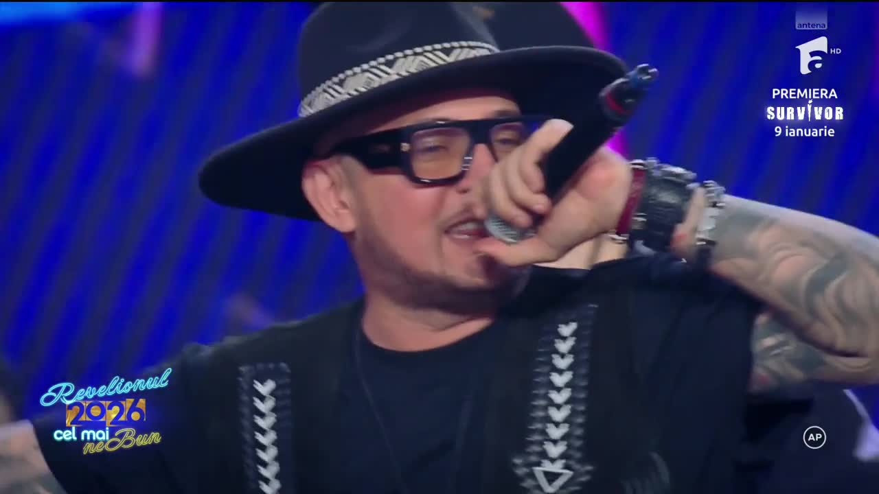 Revelionul cel mai neBUN 2026! F. Charm c&acirc;ntă piesa Baba Vanga
