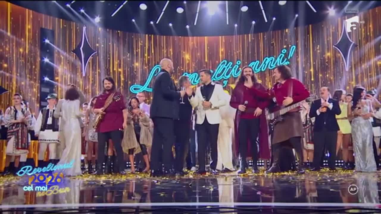 Revelionul cel mai neBUN 2026! Lupii lui Calancea c&acirc;ntă cele mai tari piese