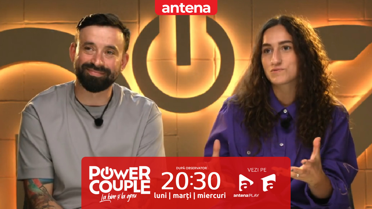 Power Couple Rom&acirc;nia, 5 ianuarie 2026. Povestea cuplului Maria Pitică și Oase