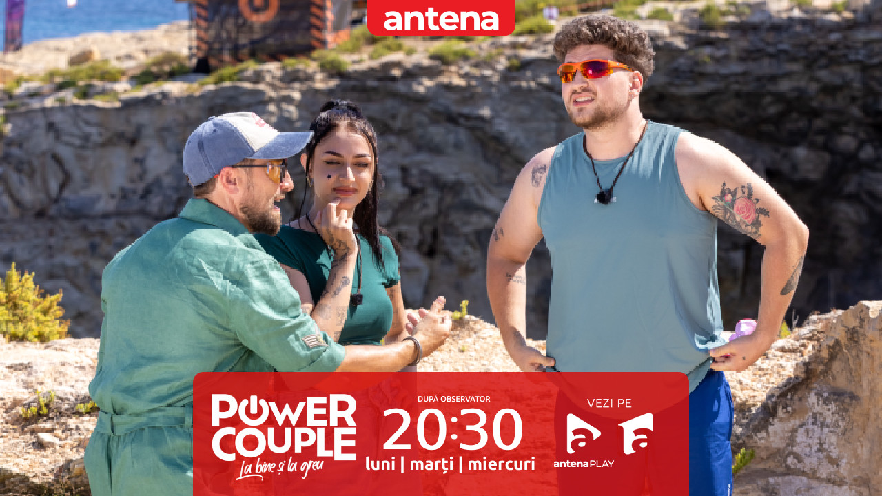 Power Couple Rom&acirc;nia, 5 ianuarie 2026. Cum s-a descurcat cuplul Dilinca și Mădălin Șerban la proba de pedalat cu capul &icirc;n jos