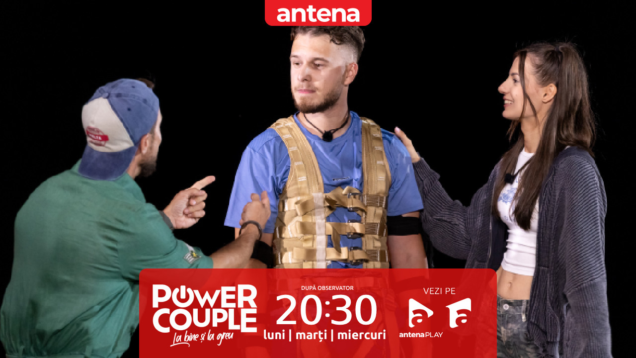 Power Couple Rom&acirc;nia, 5 ianuarie 2026. Cum s-a descurcat cuplul Ariana și Mitzuu la proba de pedalat cu capul &icirc;n jos