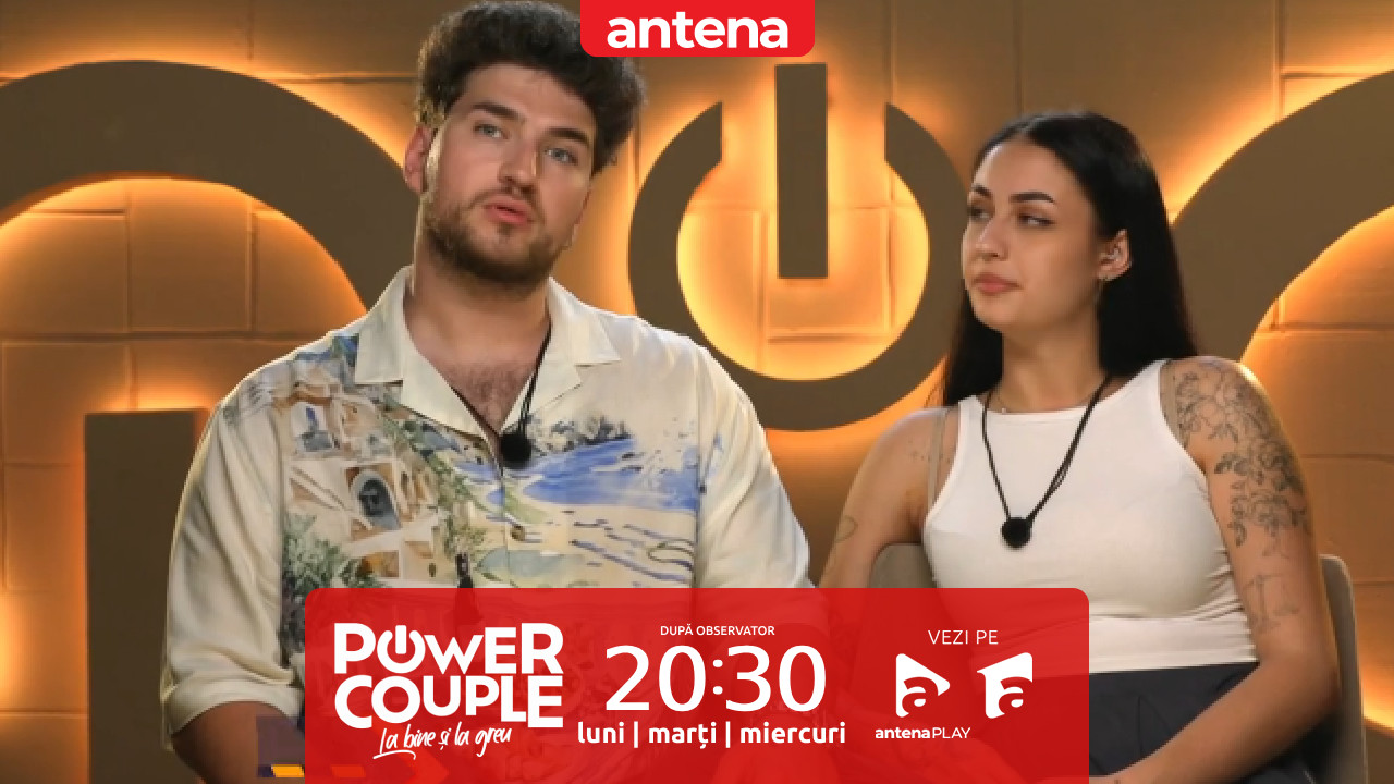Power Couple Rom&acirc;nia, 5 ianuarie 2026. Povestea cuplului Dilinca și Mădălin Șerban