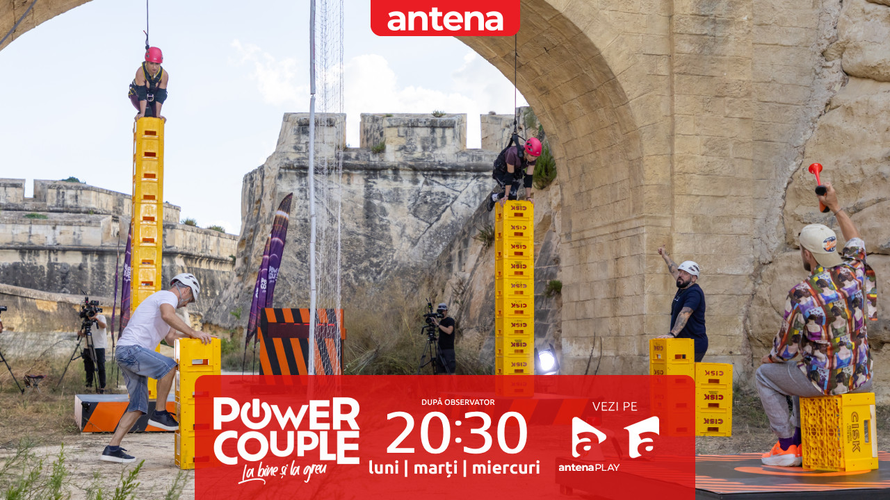 Power Couple Rom&acirc;nia, 6 ianuarie 2026. Cine a c&acirc;știgat duelul dintre Simona Urzică și Luiza Zmărăndescu de la turnul lăzilor de bere