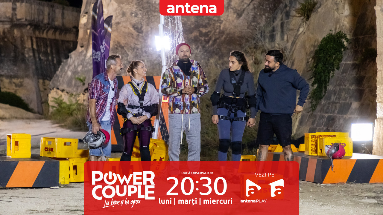 Power Couple Rom&acirc;nia, 6 ianuarie 2026. Finală spectaculoasă &icirc;ntre Simona Urizcă și Maria Pitică! Cine a c&acirc;știgat proba turnului lăzilor de bere