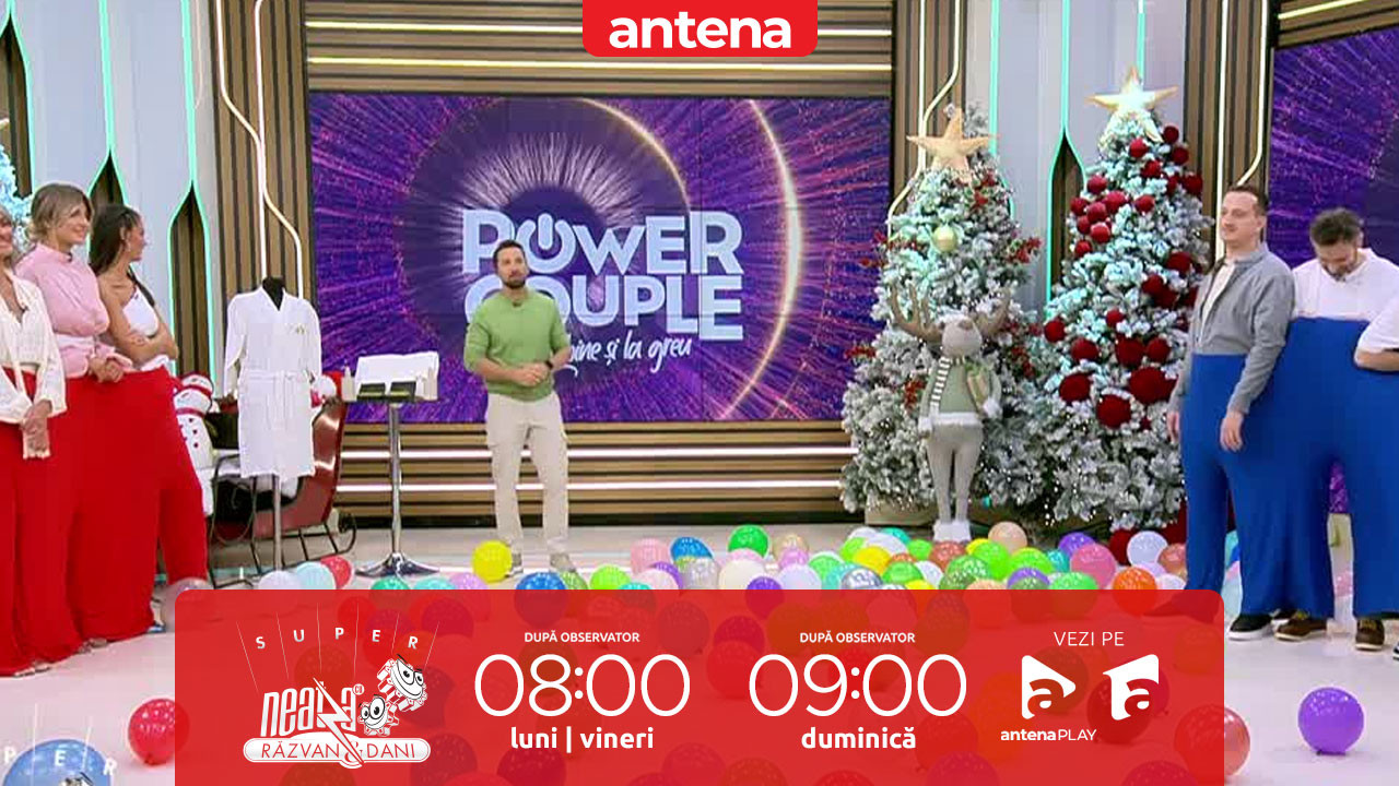 Super Neatza, 6 ianuarie 2026. Concursul &bdquo;Power Couple. La bine și la premii!&rdquo;. Ce a c&acirc;știgat Ecaterina Barb