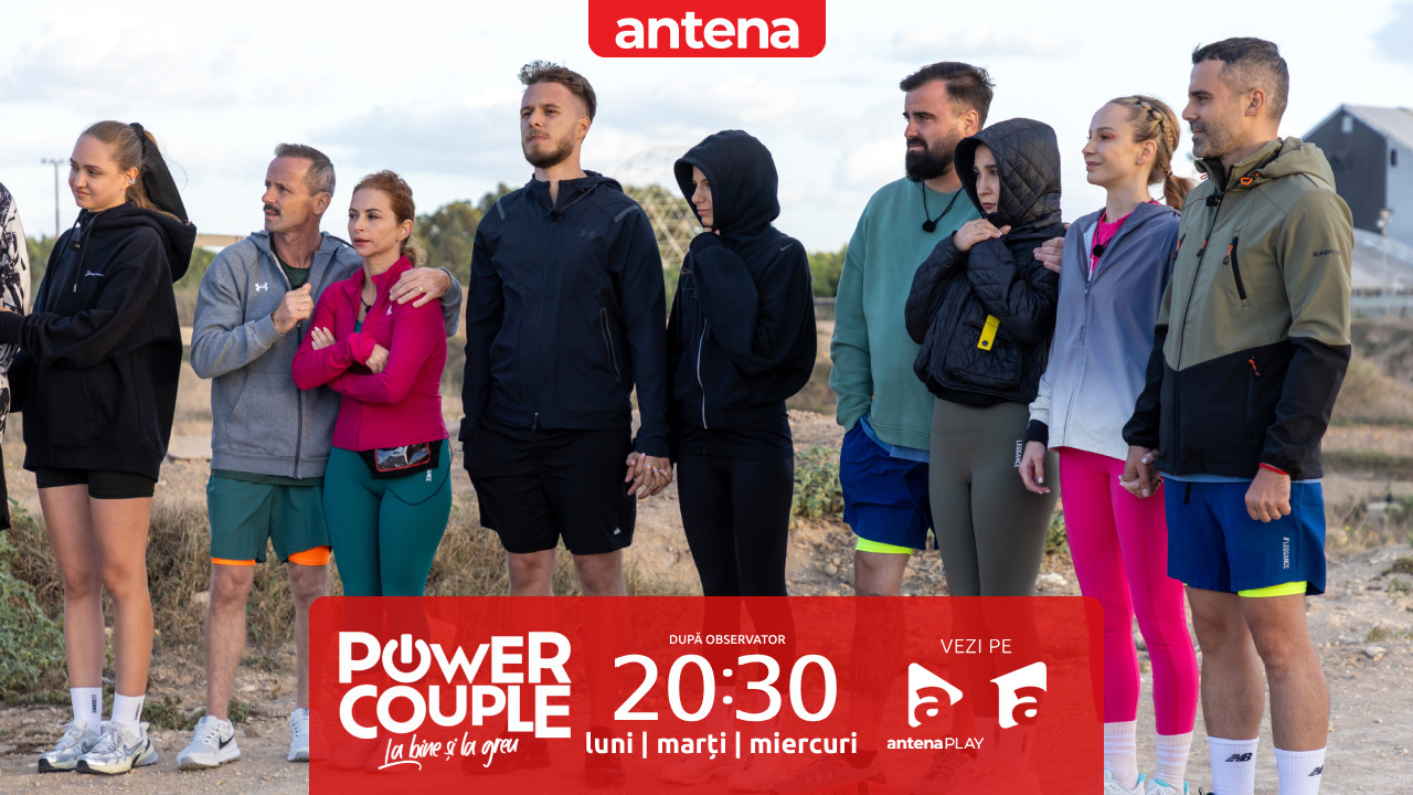 Power Couple Rom&acirc;nia, 7 ianuarie 2026. Cine a fost cel mai rapid cuplu la cursa de tuning. Cum au reacționat concurenții c&acirc;nd au aflat de Marea Bubuială