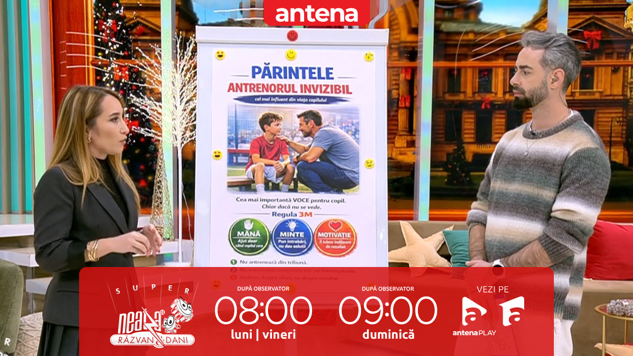 Super Neatza, 8 ianuarie 2026. Cum influențează comportamentul părinților experiențele sportive ale copiilor