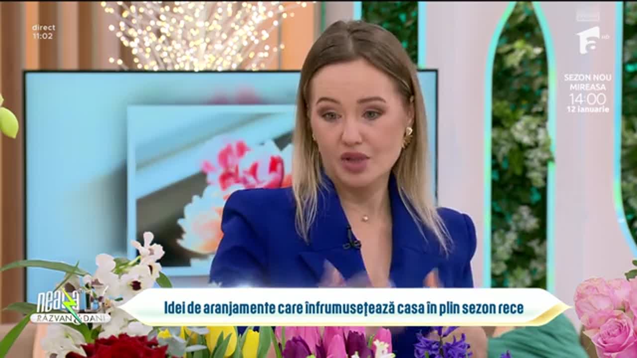 Super Neatza, 8 ianuarie 2026. Idei de aranjamente care &icirc;nfrumusețează casa &icirc;n plin sezonul rece