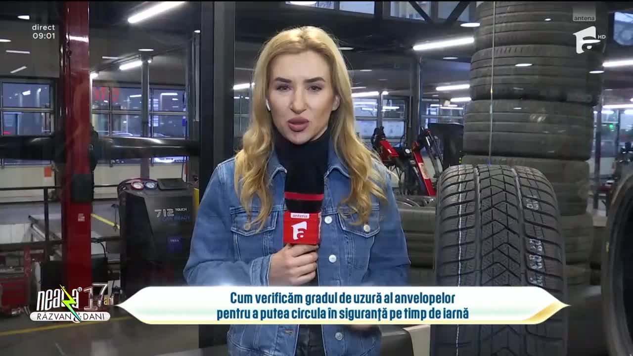 Super Neatza, 8 ianuarie 2026. Cum verificăm gradul de uzură al anvelopelor