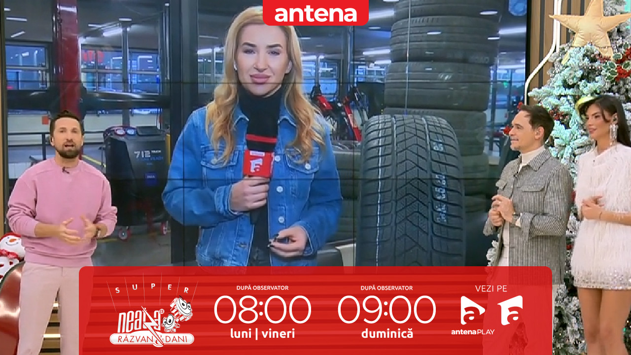 Super Neatza, 8 ianuarie 2026. Cum verificăm gradul de uzură al anvelopelor