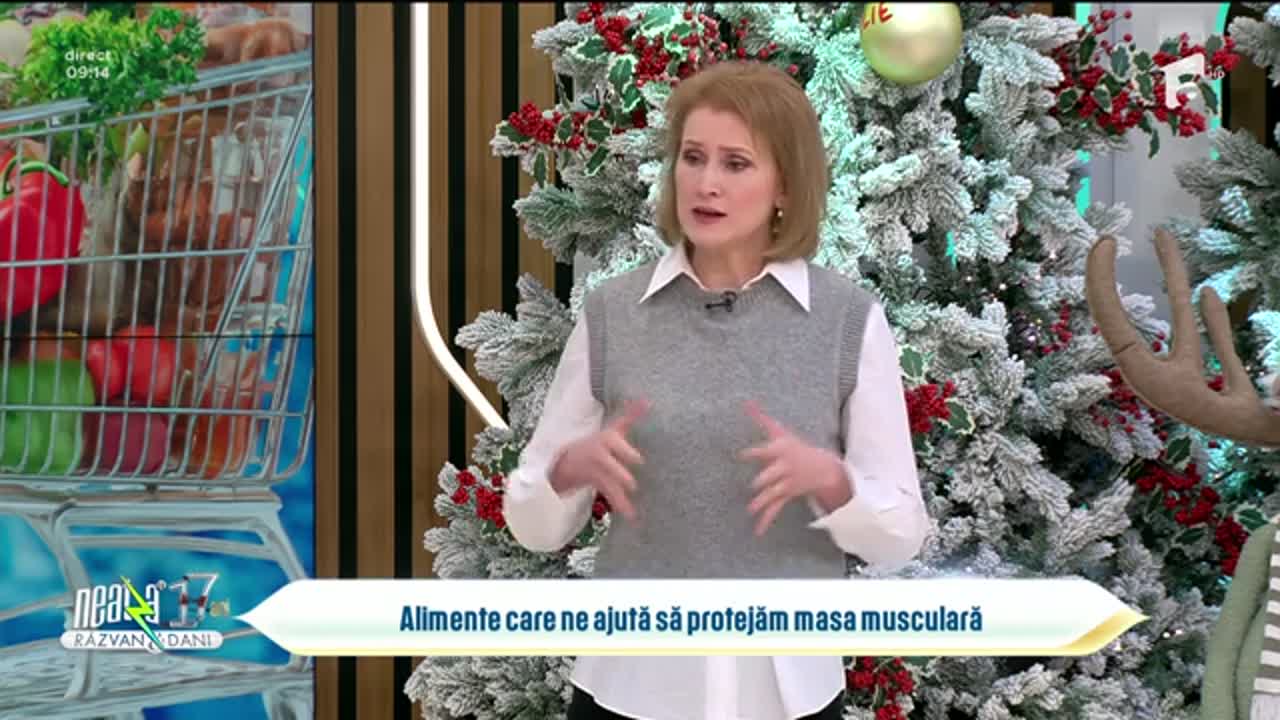 Super Neatza, 8 ianuarie 2026. Alimente care ne ajută să protejăm masa musculară